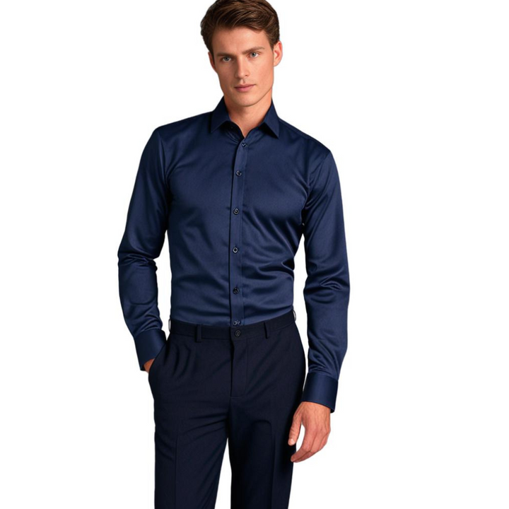 Dorian - Stretch overhemd voor heren, perfect voor de zomer