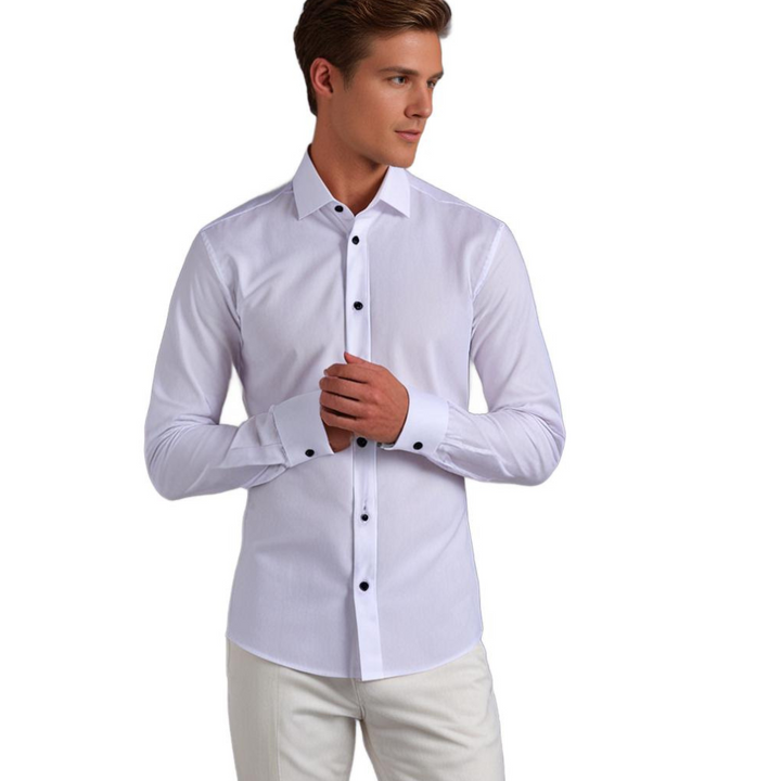 Dorian - Stretch overhemd voor heren, perfect voor de zomer