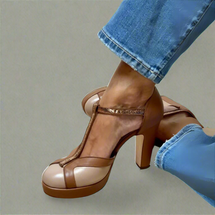Elin | Elegante Comfortsandalen met Hak