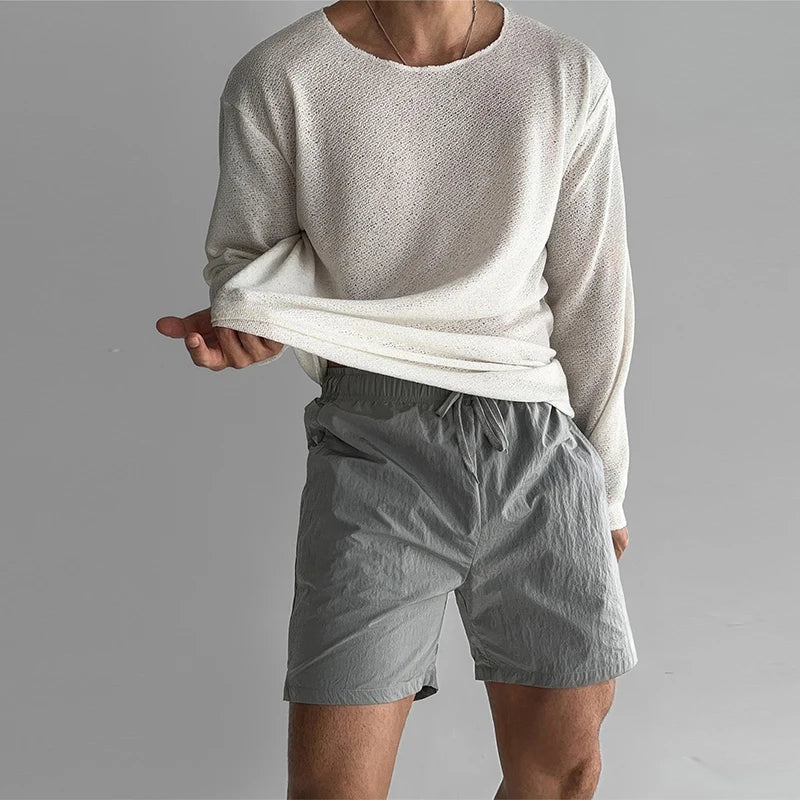 WolkenComfort - Hohlstrick T-Shirt