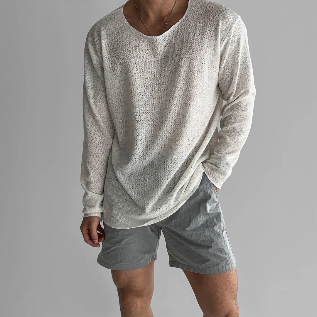 WolkenComfort - Hohlstrick T-Shirt